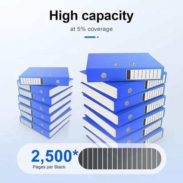 Alt view image 3 of 6 - 305A CE410A Black Toner Cartridge 1-Pack: Works with Laser Pro 300 Color M351a MFP M375nw Laser Pro 400 Color M451dn M451dw M451nw MFP M475dn M475dw Printer Replacement for HP 305A Black Toner 305X