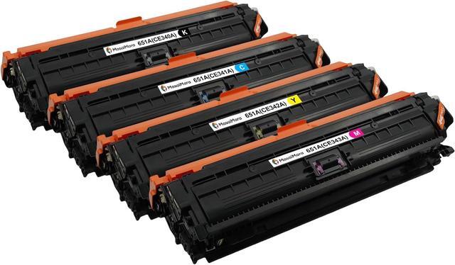 Alt view image 7 of 7 - MasaiMara Compatible Toner Cartridges Replacement for HP 651A CE340A CE341A CE343A CE342A for HP Enterprise 700 Color MFP M775 M775dn M775f M775z M775z+ Printer (Black Cyan Magenta Yellow, 4-Pack)