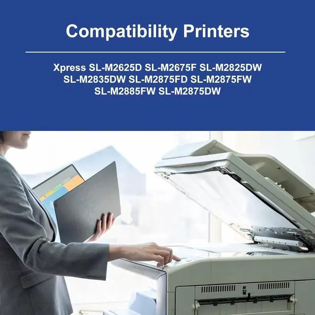 Alt view image 2 of 6 - MLT-D116L High Yield Black Toner Cartridge Compatible for Samsung MLTD116L D116L SU832A Toner for Xpress SL-M2625D SL-M2675F SL-M2825DW SL-M2835DW SL-M2875FD SL-M2875FW SL-M2885FW SL-M2875DW Printer