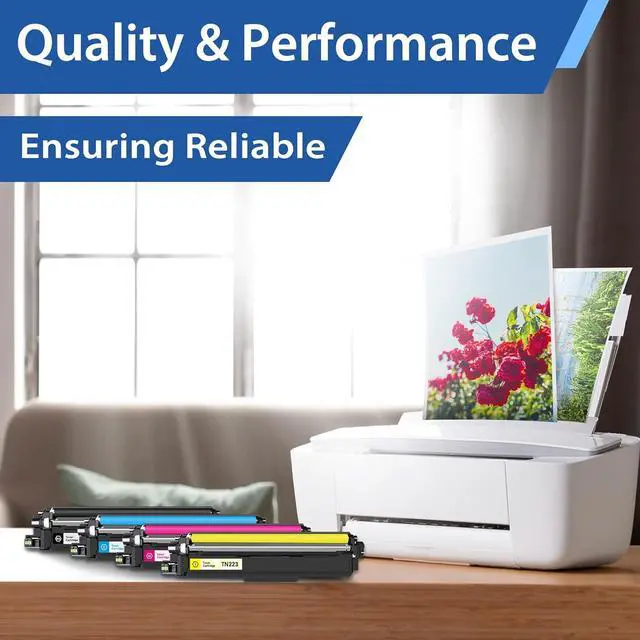 Alt view image 6 of 7 - TN223 TN223BK/C/M/Y High Yield Toner Cartridge Replacement for Brother TN-223BK/C/M/Y TN-227 TN227 for HL-L3210CW HL-L3290CDW HL-L3270CDW MFC-L3770CDW MFC-L3750CDW Printer (5 Pack, Business Toners)