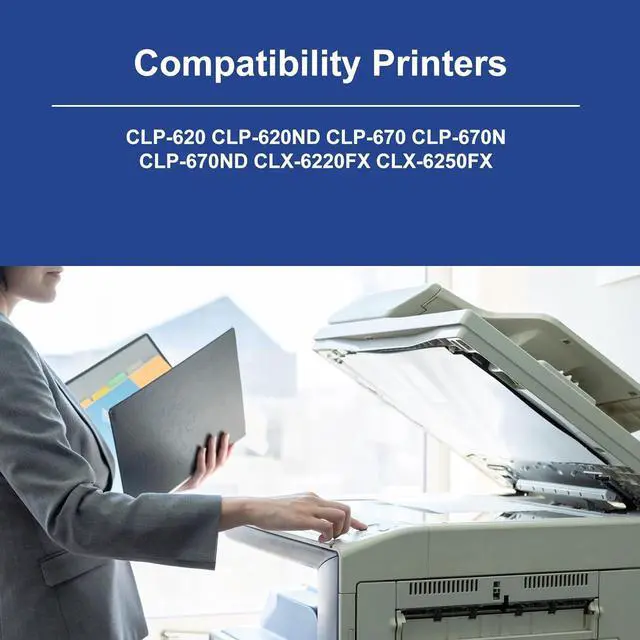 Alt view image 2 of 6 - CLT508L CLT-508L Toner Cartridge Compatible for Samsung CLT 508L CLT-K508L CLT-C508L CLT-M508L CLT-Y508L Toner for CLP-620 CLP-620ND CLP-670 CLP-670N CLP-670ND CLX-6220FX CLX-6250FX Printer, 4 Pack