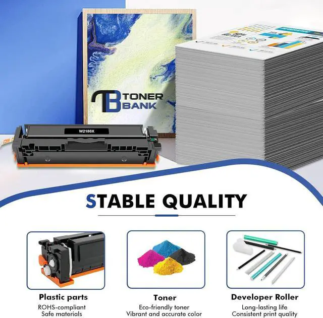Alt view image 5 of 7 - 218X 218A Toner Cartridges 4 Pack with Chip 3201dw 3301fdw Compatible Replacement for HP 218X 218A Color Laserjet Pro MFP 3301cdw 3301sdw Printer High Yield Ink Set W2180X (Black Cyan Yellow Magenta)