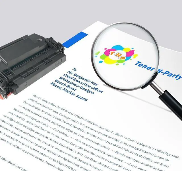Alt view image 7 of 7 - 89A Black Toner Cartridge Compatible Replacement for HP 89A CF289A 89X CF289X (with Chip) for Laserjet Enterprise M507 M507n M507dn M507x MFP M528dn M528f M528c M528z M528 Series Printer (2-Pack)