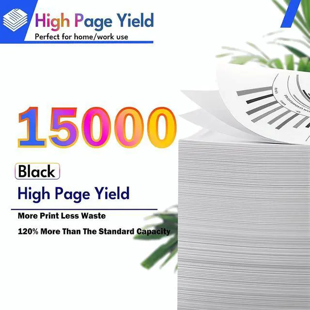 Alt view image 4 of 7 - 55B1H00 Toner Cartridges 15,000 Pages (With Chip) Replacement for Lexmark 55B1H00 Black Toner Cartridge for Lexmark MS331dn MS431dn MS431dw MX331adn MX431adw MX431adn MX432adwe MS331 MS431 MX331 MX431