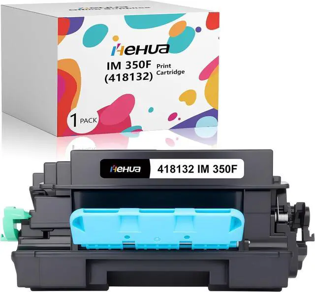 Main image of hehua Compatible IM 350 IM 350F Toner Cartridge IM350 IM350F 418132 Replacement for Ricoh 418132 Black Cartridge Toner use with Ricoh Savin IM 350F Lanier IM 350F Printer (1 Pack Black,14,000 Pages)