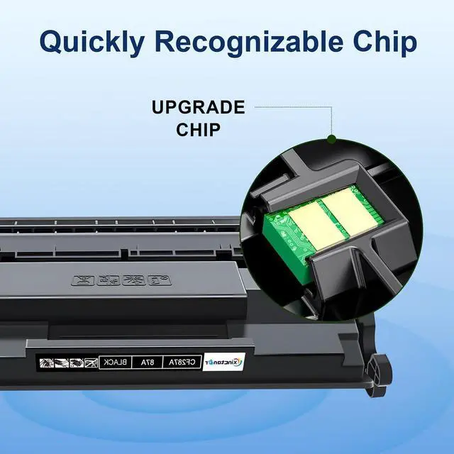 Alt view image 4 of 7 - CF287A 87A Black Toner Cartridge (with Chip) Compatible Replacement for HP 87A Toner Cartridge for HP Printer Laser Jet Enterprise M506 M506dn M506n M506x M501n M501dn M527f M527dn M527z (2 Pack)