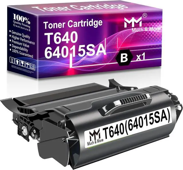Main image of MM MUCH & MORE Compatible Lexmark T640 Toner Cartridge Replacement for Lexmark 64015SA 64035HA for T640dn T640dtn T640n T640tn T642 T642dn T642dtn T642n T642tn T644 T644dn T644dtn T644n T644tn Printer