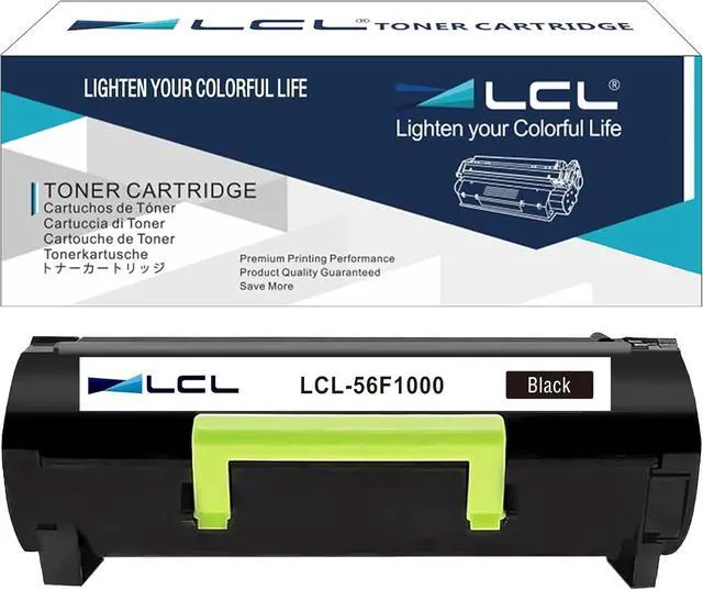 Main image of LCL Compatible Toner Cartridge Replacement for Lexmark 56F1000 MS321 MS321dn MS421 MS421dn MS421dw MS521 MS521dn MS621 MS621dn MS622 MS622de MX321 MX321adn MX321adw MX421 MX421ade (1-Pack Black)