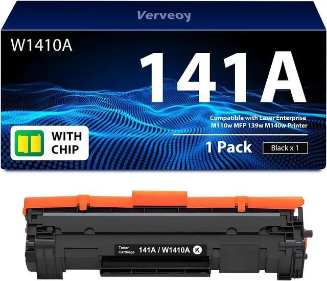 Main image of Ennovor 141A W14101A Toner Cartridge Replacement for HP 141A W14101A 141X W1410X Black Toner Cateridge Compatible with HP Laserjet M110w MFP M140w M139w Printer (1 Pack, with CHIP)