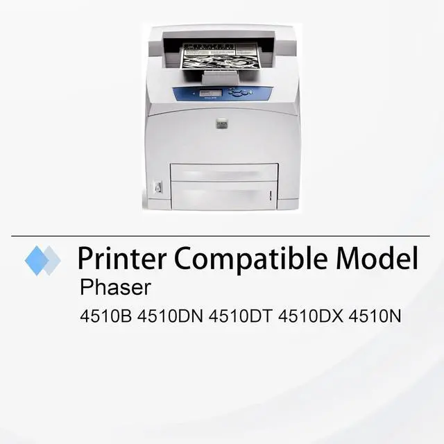 Alt view image 2 of 6 - Ennovor Phaser 4510 High Capacity Toner Cartridge 113R00712 - 1 Pack 113R00712 Black Toner Replacement for Xerox Phaser 4510B 4510DN 4510DT 4510DX 4510N Printer