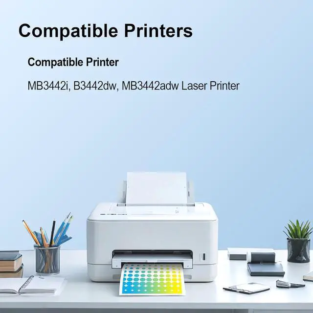 Alt view image 2 of 6 - Ennovor B341X00 Extra High Yield Toner Cartridge Lexmark B341X00 Black Toner Cartridge for Lexmark MB3442i, B3442dw, MB3442adw Laser Printer, 6,000 Pages