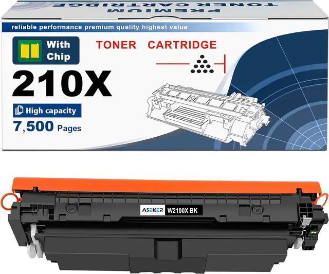 Main image of Ennovor 210X W2100X Toner Cartridge (with Chip) High-Yield Replacement for HP 210X W2100X 210A W2100A Work for HP Color Laser Pro 4201dw 4201dn MFP 4301dw 4301fdw 4301fdn Series Printers ( Black*1 )