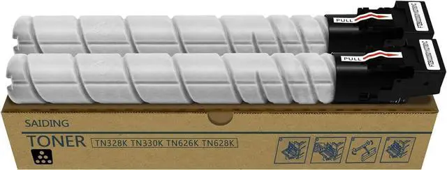 Main image of SAIDING Compatible TN328K TN328 TN330 TN626 TN626K TN628 Toner Cartridge AAV8130 Replacement Konica Minolta Bizhub C250i C251i C300i C301i C360i C361i C450i C451i C550i C551i C651i Printer(2 Black)