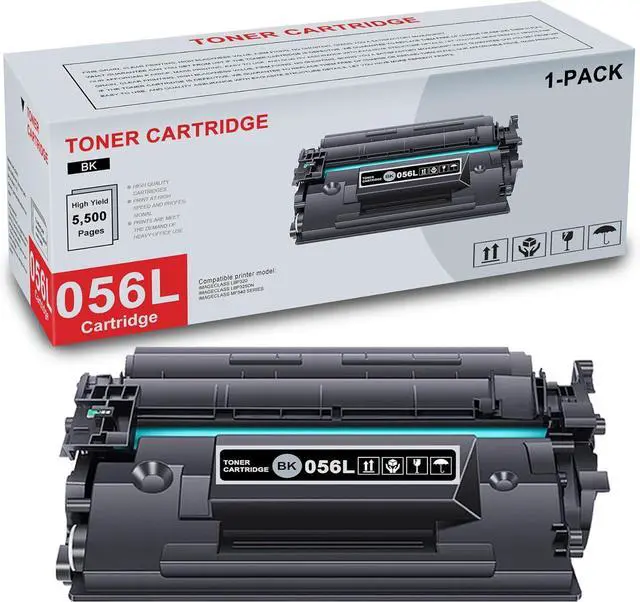 Main image of Ennovor 1-Pack 056L 3006C001 Black Toner Cartridge High Yield (with chip) Compatible CRG056L 056L Replacement for Canon imageCLASS LBP320 imageCLASS LBP325dn imageCLASS MF540 Series Printer