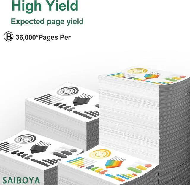 Alt view image 3 of 7 - Ennovor Remanufactured Replacement for Xerox AltaLink C8130 C8135 C8145 C8155 C8170 Black Toner Cartridge Printer 006R01742 6R1742 (1 Pack)