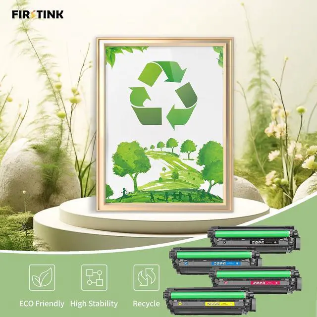 Alt view image 5 of 6 - Ennovor High Yiled 213A Toner Cartridges 4 Pack 213A W2130A Replacement for LJ Color Enterprise 5700dn 6701dn 5800dn 6801dn 5700 5800 6700 6701 6800 6801 Printer