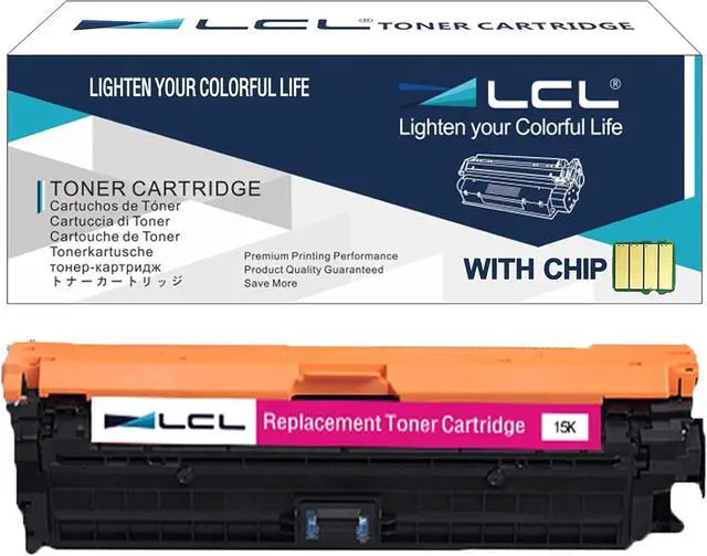 Main image of Ennovor LCL Remanufactured Toner Cartridge Replacement for HP 650A CE273A CP5525 CP5525dn CP5525n CP5525xh M750dn M750n M750xh (1-Pack Magenta)