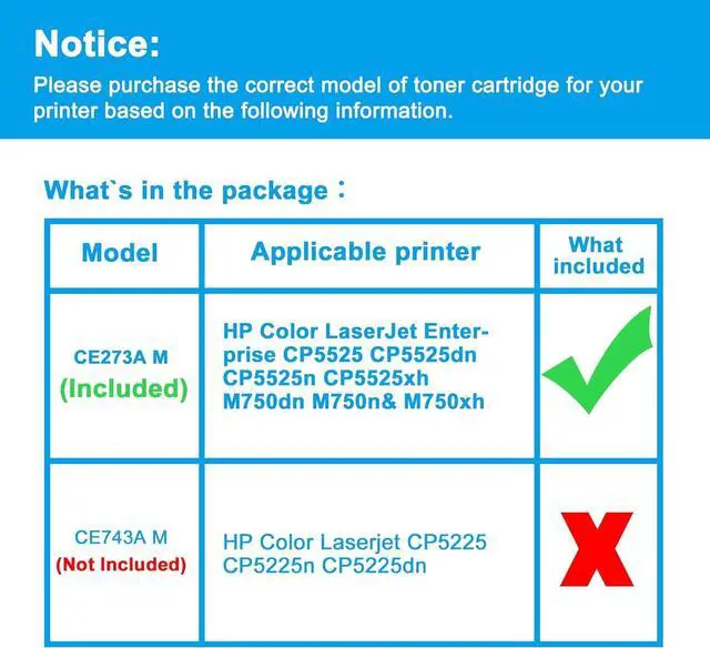 Alt view image 2 of 7 - Ennovor LCL Remanufactured Toner Cartridge Replacement for HP 650A CE273A CP5525 CP5525dn CP5525n CP5525xh M750dn M750n M750xh (1-Pack Magenta)
