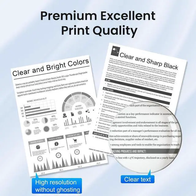 Alt view image 6 of 7 - Ennovor GREENBOX Compatible MX-500NT High Yield Toner Cartridge Replacement for Sharp MX-500NT for MX-M283N MX-M363N MX-M363U MX-M453N MX-M453U MX-M503N MX-M503U Printer (2 Pack, 40,500 Pages)