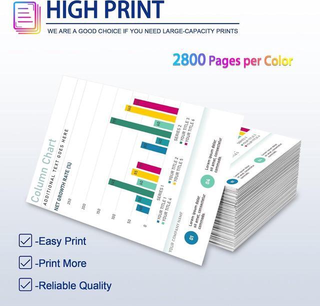 Alt view image 3 of 7 - Ennovor TN227 TN-227C/M/Y Toner Cartridges 3 Pack Replacement for Brother TN-227 TN227C TN227M TN227Y Toner HL-L3290CDW MFC-L3770CDW MFC-L3750CDW MFC-L3710CW Printer Toner(TN227C, TN227M, TN227Y)
