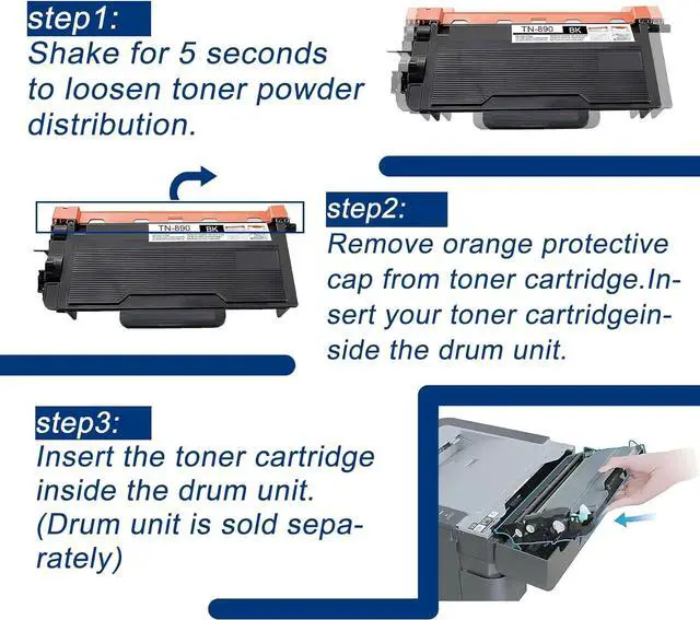Alt view image 6 of 7 - 1 Pack TN890 TN-890 Ultra High Yield Black Toner Cartridge Compatible TN890 Replacement for Brother HL-L6250DW HL-L6400DW HL-L6400DWT MFC-L6750DW MFC-L6900DW Printe | Up to 21,000 Pages 1 Each
