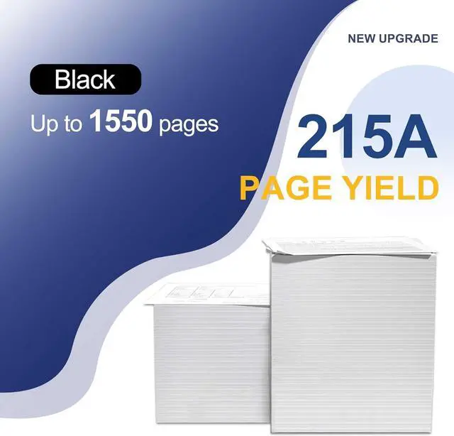 Alt view image 3 of 6 - Ennovor 215A Black Toner Cartridge 2-Pack (with Chip) Replacement for HP 215A W2310A to use with Color Pro MFP M182n M182nw M183fw M155 M182 M183 Printer