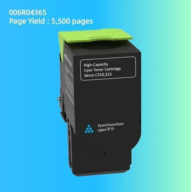 Alt view image 5 of 7 - Ennovor Toner Pros High Capacity Remanufactured Toner Cartridge Replacement (006R04364 006R04365 006R04366 006R04367) for Xerox C310, C315 Printer (Black 8,000 & Color 5,500 Pages)