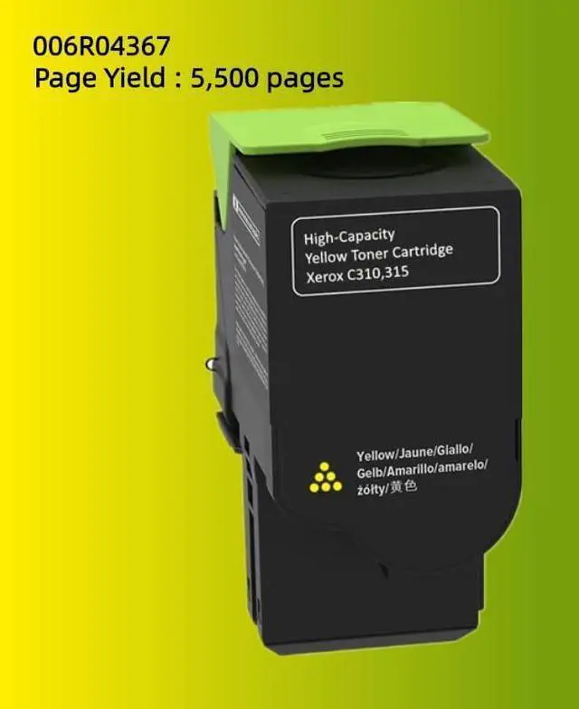 Alt view image 7 of 7 - Ennovor Toner Pros High Capacity Remanufactured Toner Cartridge Replacement (006R04364 006R04365 006R04366 006R04367) for Xerox C310, C315 Printer (Black 8,000 & Color 5,500 Pages)