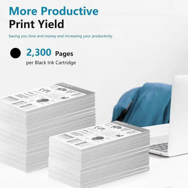 Alt view image 3 of 6 - Ennovor 1250 810WH High Yield Toner Cartridge (1-Pack, Black): Compatible 810WH Toner Cartridge Replacement for Dell 1250c 1350cnw 1355cn 1355cnw C1760nw C1765nf C1765nfw Printer