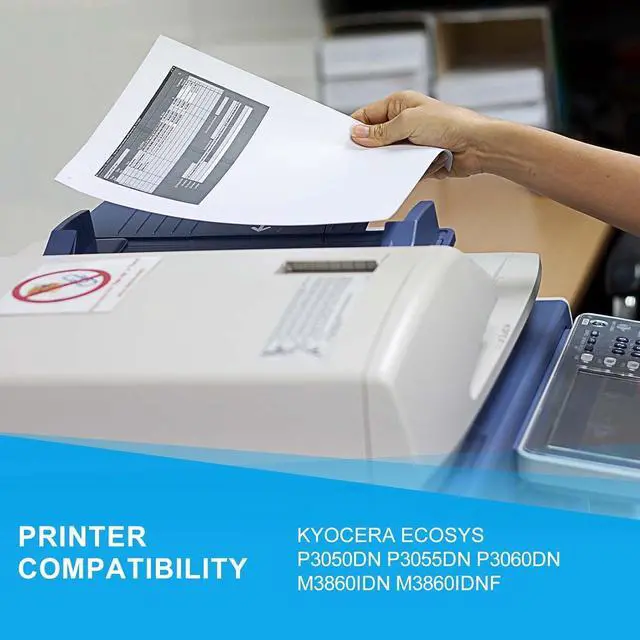 Alt view image 2 of 7 - Ennovor TK3172 TK-3172 1T02T80US0 (2 Pack Black) Toner Cartridge Compatible with ECOSYS P3050dn P3055dn P3060dn M3860idn M3860idnf Printer