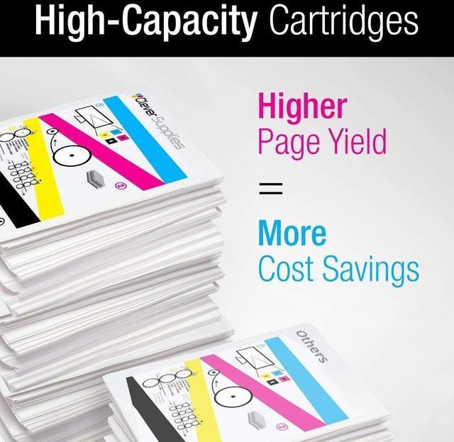 Alt view image 3 of 6 - Ennovor CS Compatible Toner Cartridge Replacement 4 Color Set for HP 305A (CE410X, CE411A, CE412A, CE413A),Pro 400 Color M451DN, M451DN, M451DW, M451NW, M475DN, Color Pro 300 M375 MFP, M375NW