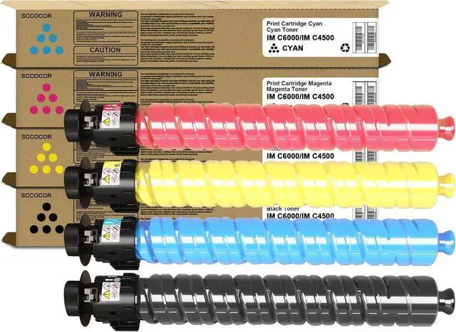 Main image of Ennovor IM C4500 IM C6000 Toner Cartridge High Capacity Compatible for Ricoh 842279 842280 842281 842282 Replacement for Ricoh Lanier Savin IM C6000 C4500 IM C5500 Printer