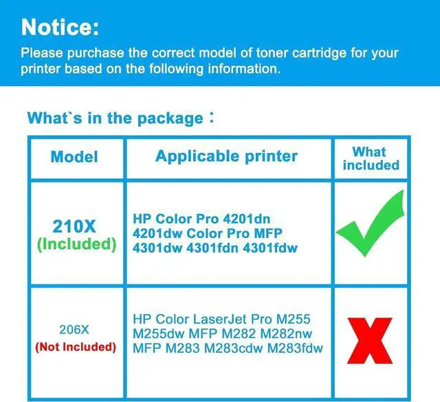 Alt view image 2 of 7 - Ennovor LCL W2103X Magenta Toner Cartridge Replacement for HP 210X 210A W2103A W2103Xwith CHIP Color Pro 4201dn 4201dw Color Pro MFP 4301dw 4301fdn 4301fdw Printer (1-Pack )