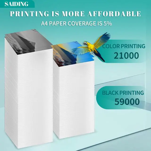 Alt view image 4 of 7 - Ennovor High Capacity Xerox Altalink C8130 C8135 C8145 C8155 C8170 Toner Cartridge Printers Replacement for 006R01746 Black 006R01747 Cyan 006R01748 Magenta 006R01749 Yellow 4-Pack