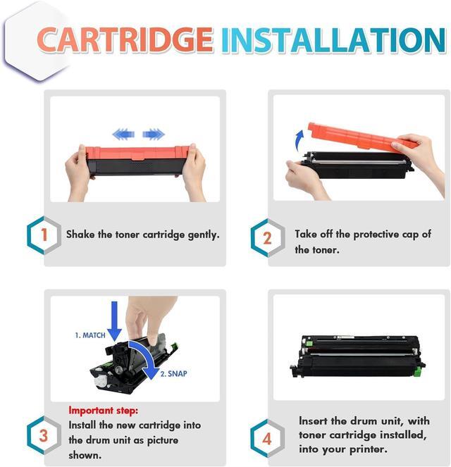 Alt view image 5 of 7 - TN229XL TN229 Toner Cartridges: MFC-L3780CDW MFC-L3720CDW HL-L3280CDW HL-L3220CDW Compatible for Brother TN-229XL TN-229 TN 229XL TN-229BK/C/M/Y HL-L3300CDW HL-L3295CDW MFC-L8395CDW Printer (5 Pack)
