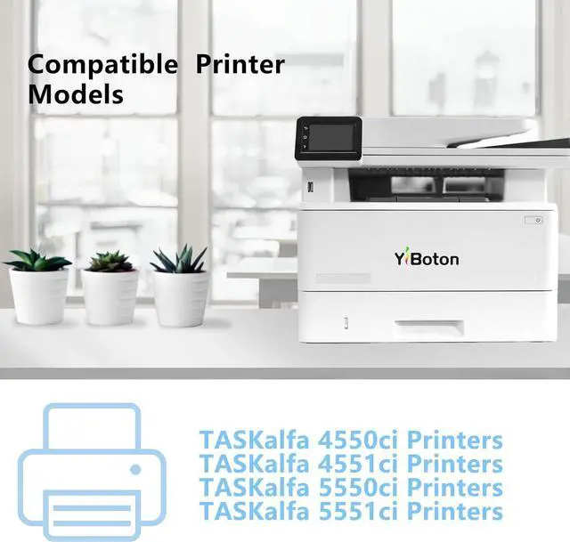 Alt view image 3 of 6 - Ennovor TK8507 TK-8507 High Capacity Toner Cartridge TK-8507K TK-8507C TK-8507M TK-8507Y Tonet Compatible for Kyocera TASKalfa 4550ci 4551ci 5550ci 5551ci Printer(4-Pack)