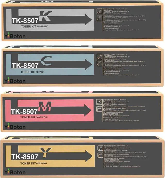 Main image of Ennovor TK8507 TK-8507 High Capacity Toner Cartridge TK-8507K TK-8507C TK-8507M TK-8507Y Tonet Compatible for Kyocera TASKalfa 4550ci 4551ci 5550ci 5551ci Printer(4-Pack)
