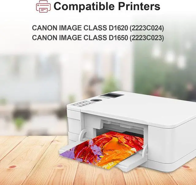 Alt view image 2 of 6 - Ennovor 121 Black Toner Cartridge 2 Pack Compatible for Canon CRG CRG121 3252C001 for ImageCLASS D1620 (2223C024), ImageCLASS D1650 (2223C023)