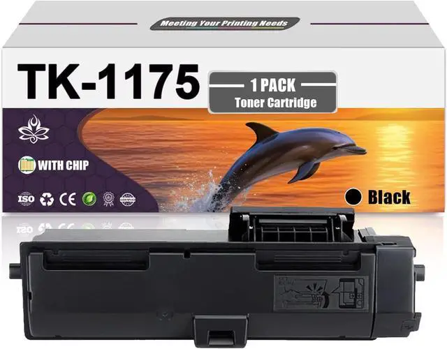 Main image of Ennovor TK1175 Toner Cartridge Compatible for Kyocera TK1175 TK-1175 TK-1175K Toner Cartridges Work for Kyocera Ecosys M2040dn M2540dn M2640idw Printers 1 Black Pack