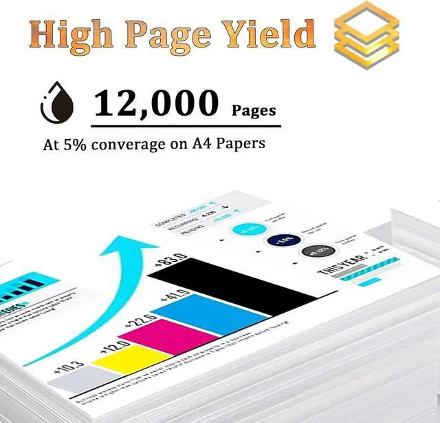 Alt view image 3 of 7 - Ennovor TK1175 Toner Cartridge Compatible for Kyocera TK1175 TK-1175 TK-1175K Toner Cartridges Work for Kyocera Ecosys M2040dn M2540dn M2640idw Printers 1 Black Pack