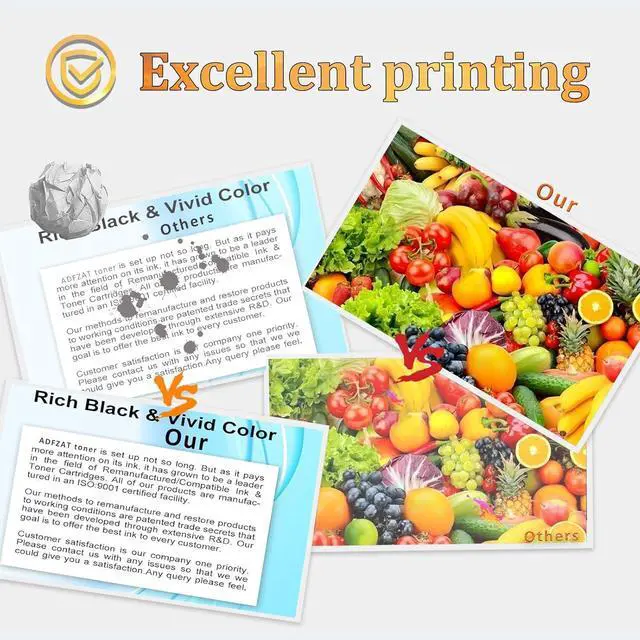 Alt view image 6 of 7 - Ennovor TK1175 Toner Cartridge Compatible for Kyocera TK1175 TK-1175 TK-1175K Toner Cartridges Work for Kyocera Ecosys M2040dn M2540dn M2640idw Printers 1 Black Pack