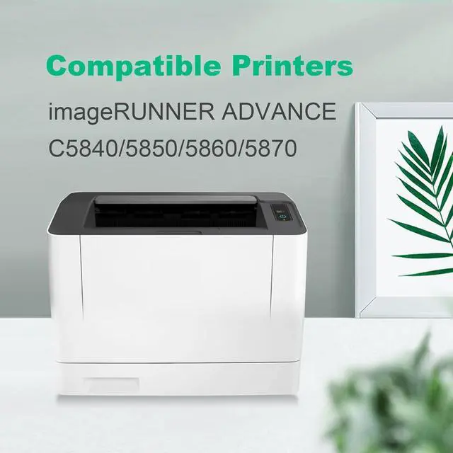 Alt view image 2 of 7 - Ennovor Remanufactured GPR-61 GPR61 Toner Cartridge Replacement for Canon iR ADV DX C5840/5850/5860/5870 Printer(Cyan,1 Pack)