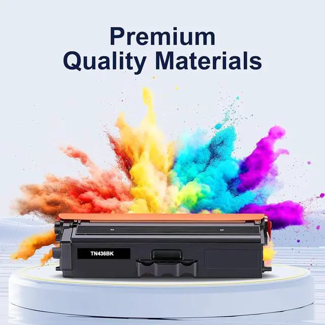 Alt view image 5 of 7 - Ennovor TN436 Toner Cartridges 4 Pack Replacement for Brother TN-436 Toner Work with MFC-L8900CDW HL-L8260CDW HL-L8360CDW MFC-L8610CDW MFC-L9570CDW Printer,(TN 436 Toner Cartridge Set High Yield)