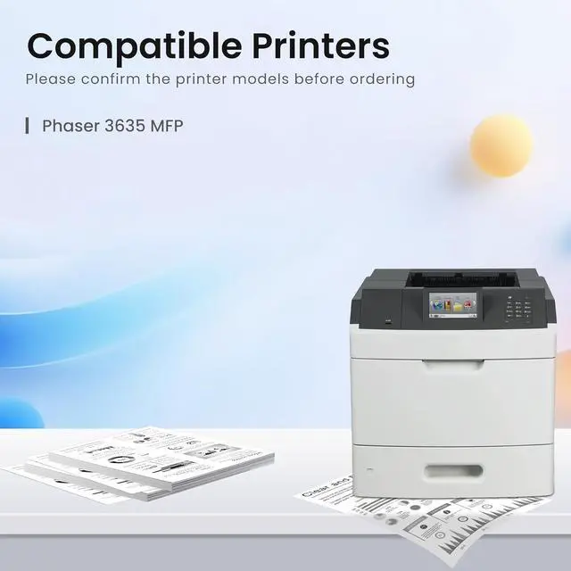 Alt view image 2 of 7 - Ennovor GREENBOX Compatible 3635 108R00795 High Yield Toner Cartridge Replacement for Xerox Phaser 3635 MFP Printers (Black, 1 Pack) - 10,000 Pages