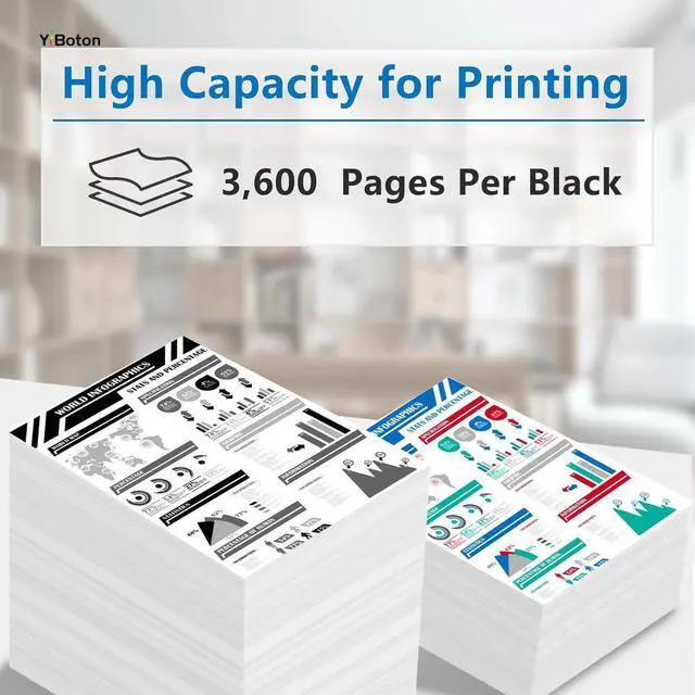Alt view image 2 of 6 - Ennovor High Yield 132 P and 132 MF Printers Black Toner Cartridge (1-Pack)