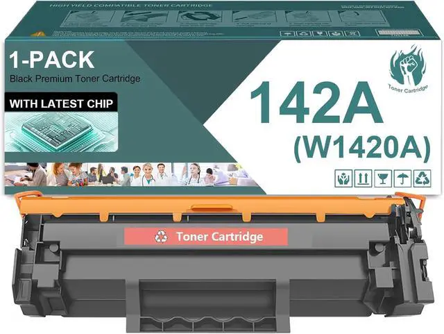 Main image of Ennovor 142A Toner Cartridge Compatible for HP 142A W1420A Black Toner Cartridges High Yield Work for HP Laserjet M110 M110w M110we MFP M139 M139we M140 M140w M140we Printers, 1 Pack