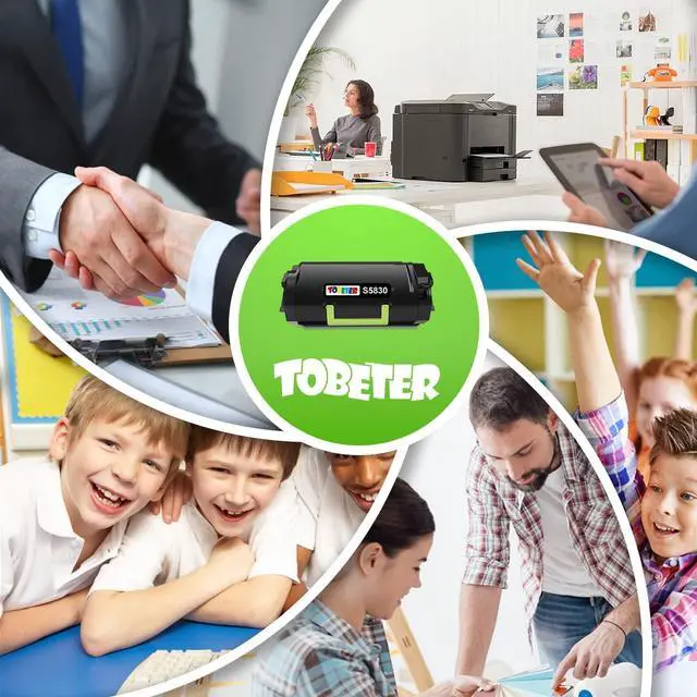 Alt view image 4 of 6 - ToBeter S5830 S5830dn Compatible Toner Cartridge (25,000 Pages) Replacement for 8XTXR Cartridge for Dell S5830dn S5830 Printers,1 Pack for S5830 S5830dn 8XTXR Extra High-Yield Toner Cartridge,Black