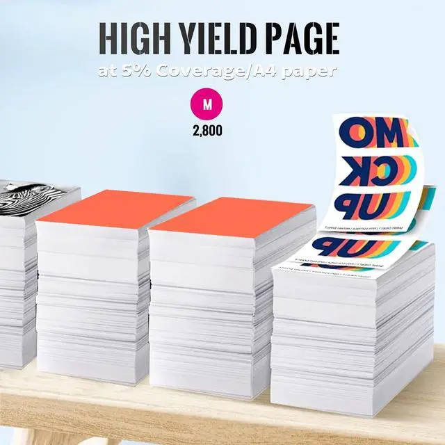 Alt view image 3 of 6 - Ennovor 1 Pack C331HM0 Magenta Toner Cartridge Replacement for Lexmark C331HM0 Work with MC3326adwe MC3326i C3326dw| C331HM0