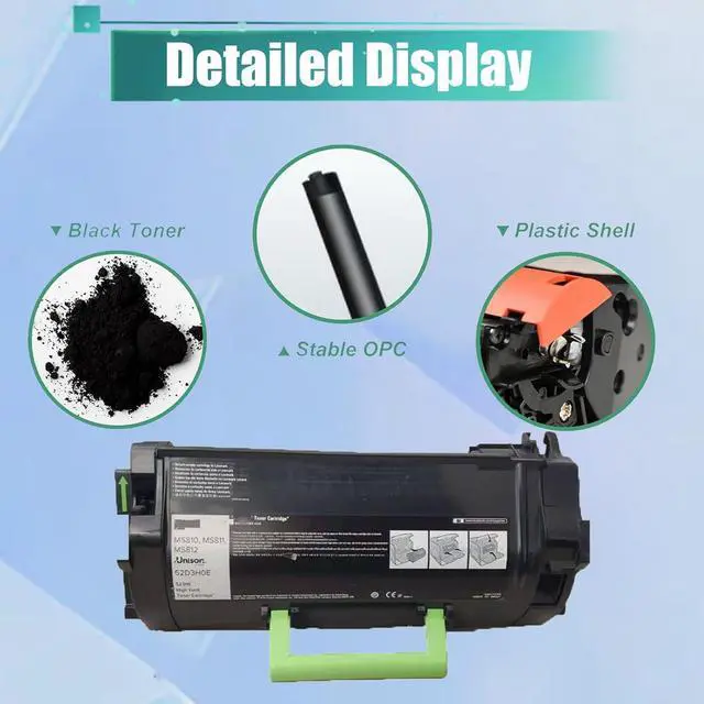 Alt view image 4 of 7 - Ennovor S5830 Toner Cartridge Replacement for Dell 8XTXR 593-BBYT Black Toner Cartridges for Dell S5830dn Printer , 1 Pack(45,000 Pages)