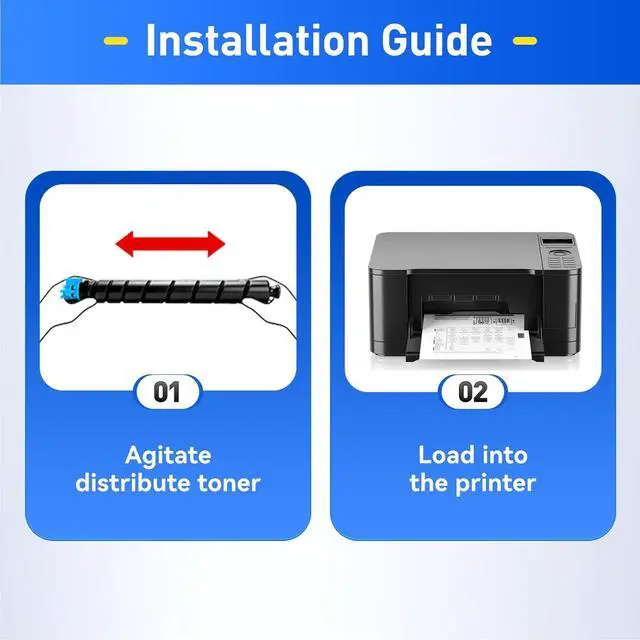Alt view image 4 of 6 - TK-8347 TK8347 Toner Cartridge Set 4-Pack High Yield Replacement for Kyocera TK-8347K TK-8347C TK-8347M TK-8347Y Compatible with TASKalfa 2552ci 2553ci Copystar CS-2552ci CS-2553ci Printer Ink